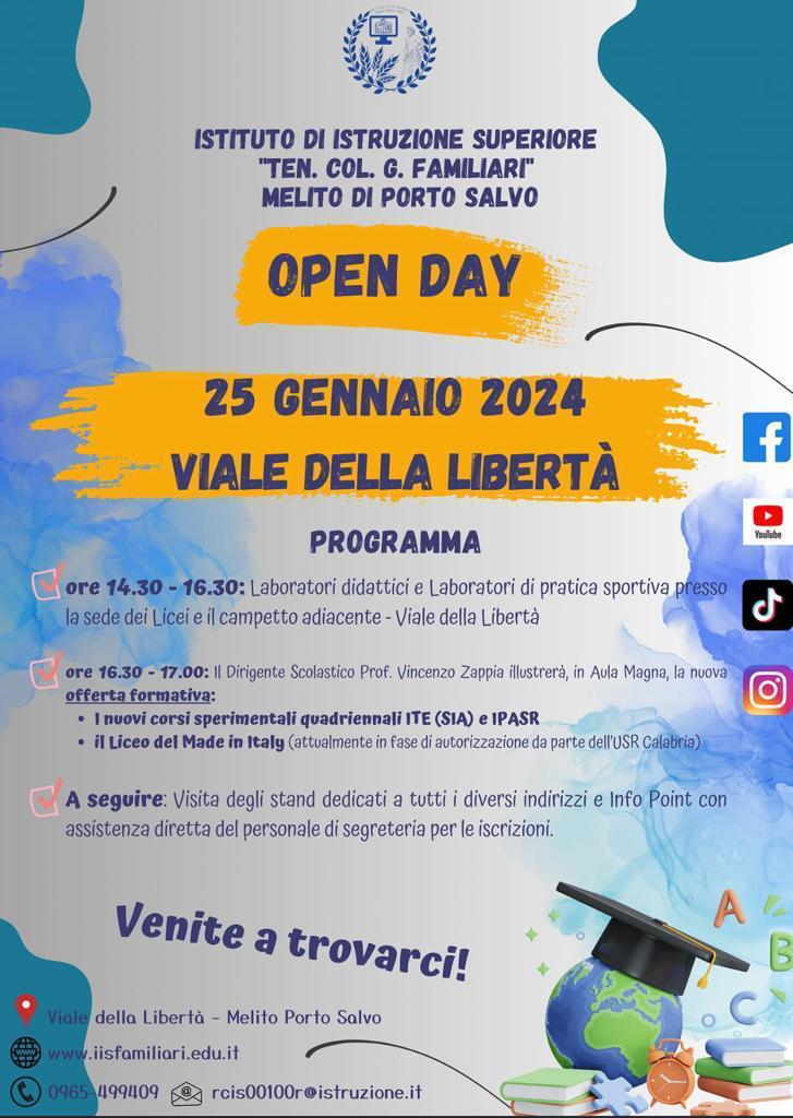 familiari open day