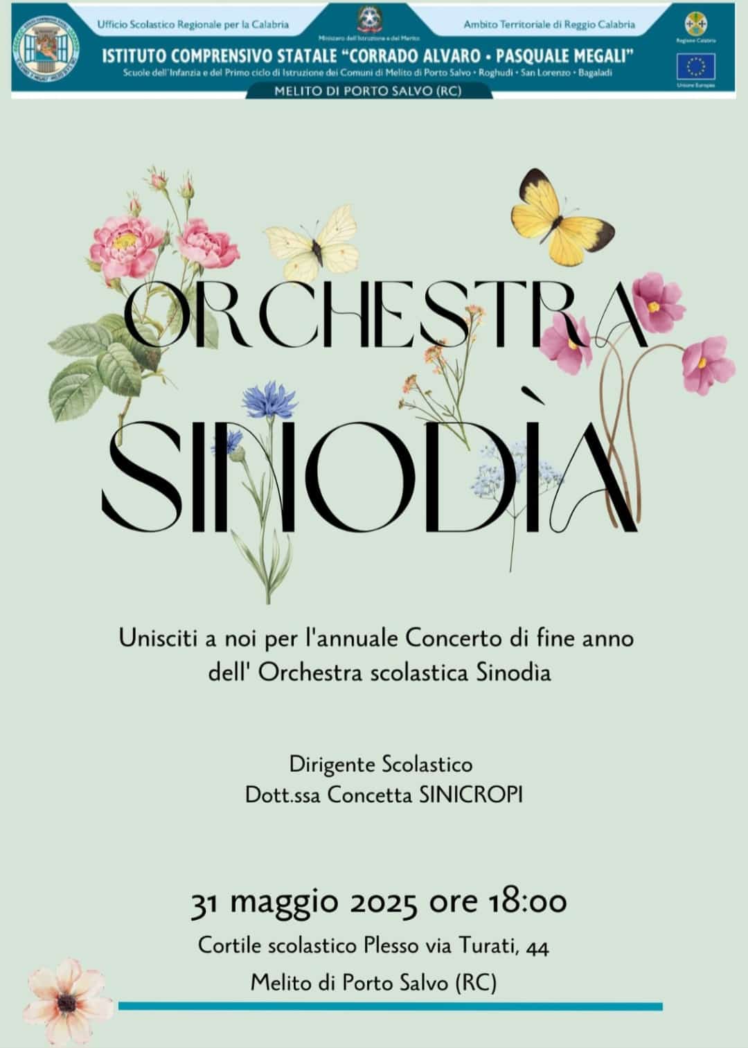 sinodia fine anno